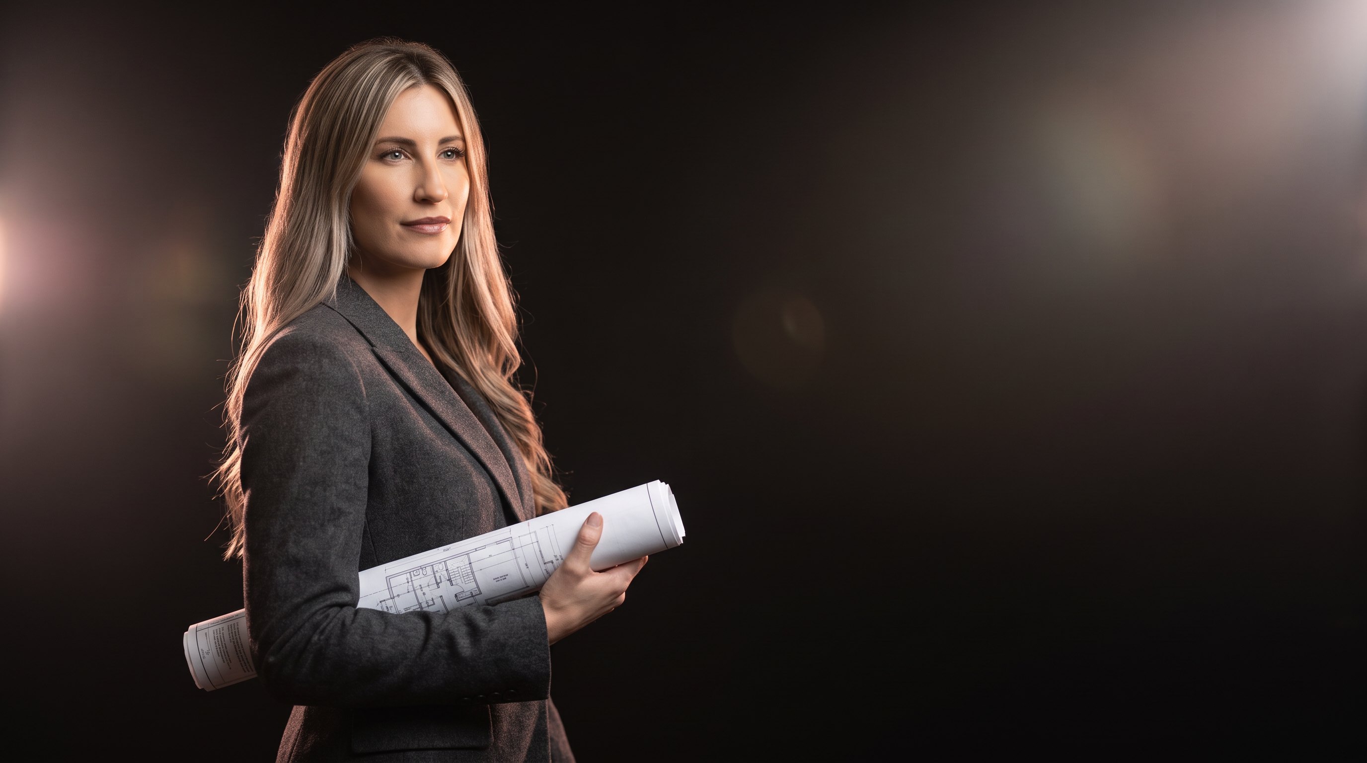 Jazmin in business dress